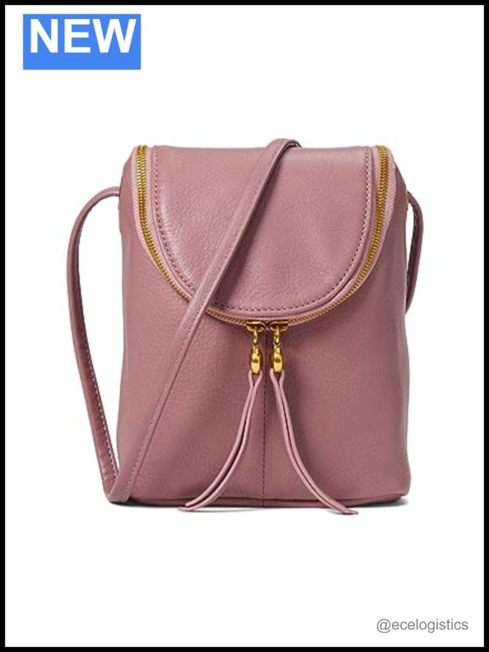 Leather Hobo Bag with Adjustable Crossbody Strap